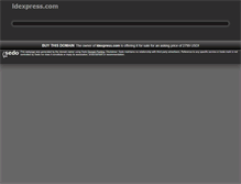 Tablet Screenshot of ldexpress.com